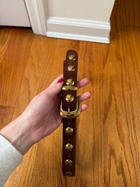 Madewell Suede Studded belt!
